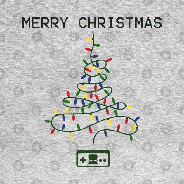 Christmas 'Joystick' Tree by CreatenewARTees